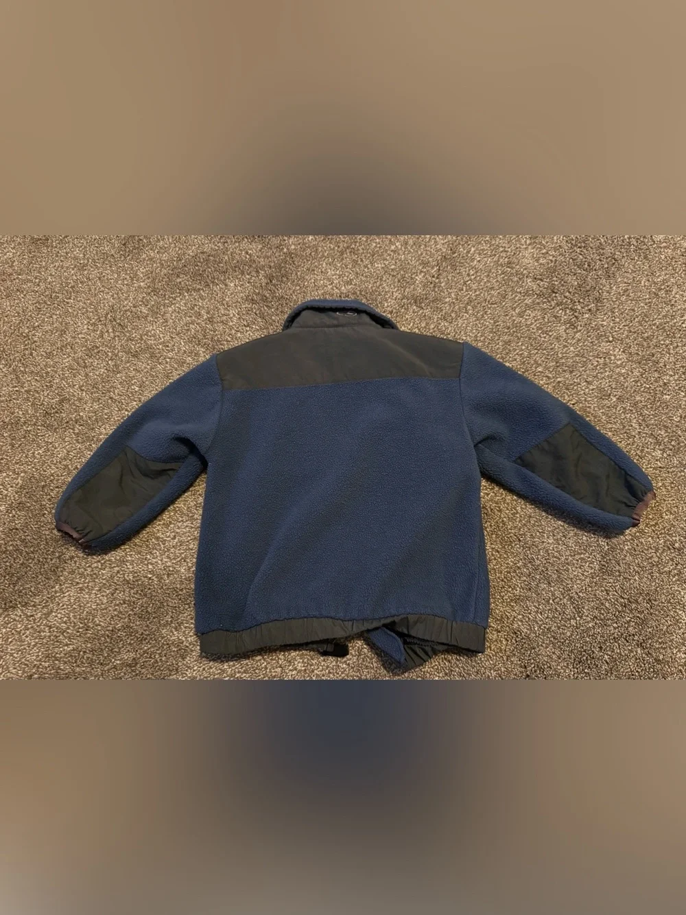 C9 by Champion Blue Fleece & Gray Nylon Jacket 2T Toddler Boys zip up coat